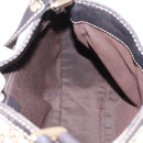 GUCCI GG Canvas Web Sherry Line Shoulder Bag Beige Gold 233608 Auth 197333V-17