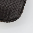 BOTTEGA VENETA INTRECCIATO Shoulder Bag Leather Brown 115653 Auth 197337V-13