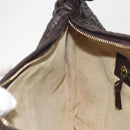 BOTTEGA VENETA INTRECCIATO Shoulder Bag Leather Brown 115653 Auth 197337V-18