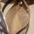 BOTTEGA VENETA INTRECCIATO Shoulder Bag Leather Brown 115653 Auth 197337V-21