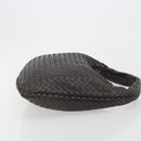 BOTTEGA VENETA INTRECCIATO Shoulder Bag Leather Brown 115653 Auth 197337V-4