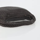 BOTTEGA VENETA INTRECCIATO Shoulder Bag Leather Brown 115653 Auth 197337V-7