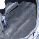 BALENCIAGA The First Hand Bag Leather 2way Blue 103208 Auth 197341V-11