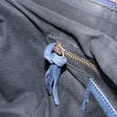 BALENCIAGA The First Hand Bag Leather 2way Blue 103208 Auth 197341V-24