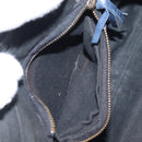 BALENCIAGA The First Hand Bag Leather 2way Blue 103208 Auth 197341V-25