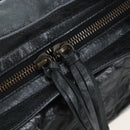 BALENCIAGA The City Hand Bag Leather 2way Black 115748 Auth 197343SAM-21