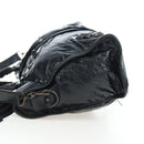 BALENCIAGA The City Hand Bag Leather 2way Black 115748 Auth 197343SAM-3