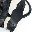 BALENCIAGA The City Hand Bag Leather 2way Black 115748 Auth 197344M-15
