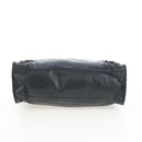 BALENCIAGA The City Hand Bag Leather 2way Black 115748 Auth 197344M-5