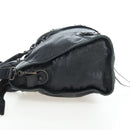 BALENCIAGA The City Hand Bag Leather 2way Black 115748 Auth 197344M-3