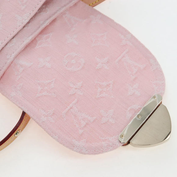 LOUIS VUITTON Monogram Denim Venice Backpack Pink M13031 LV Auth 197345SM