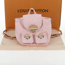 LOUIS VUITTON Monogram Denim Venice Backpack Pink M13031 LV Auth 197345SM-12