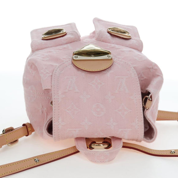 LOUIS VUITTON Monogram Denim Venice Backpack Pink M13031 LV Auth 197345SM