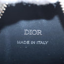 Christian Dior Shoulder Bag Leather Beige Silver Auth 197440SM-24