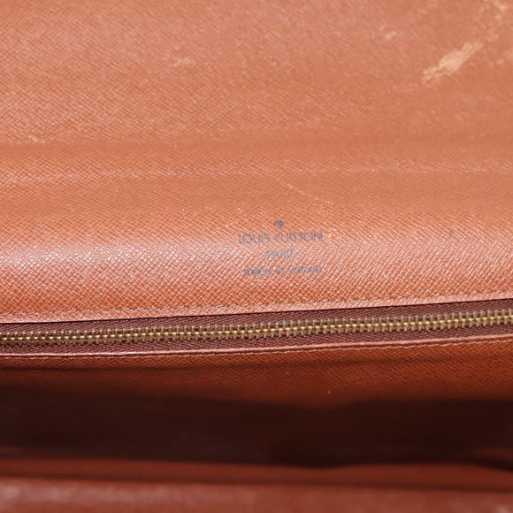 LOUIS VUITTON Monogram Monceau 28 Hand Bag M51185 LV Auth 197441