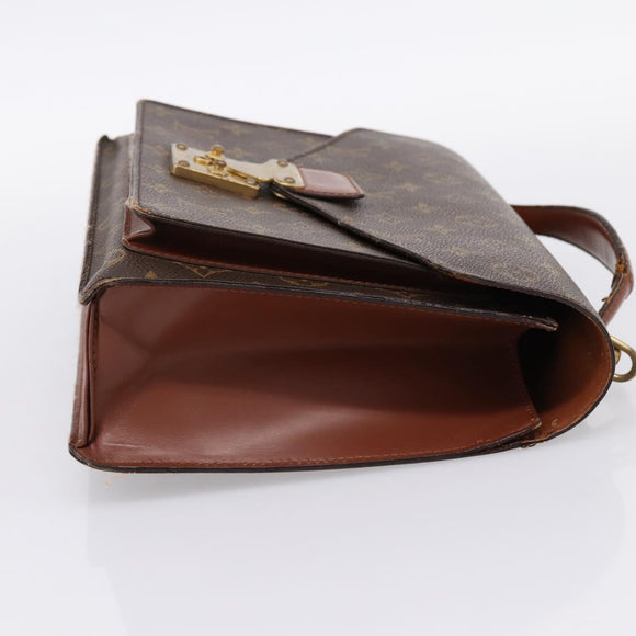 LOUIS VUITTON Monogram Monceau 28 Hand Bag M51185 LV Auth 197441