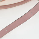 LOEWE Puzzle Bag Medium Bag Leather 2way Pink Silver Auth 197442A-9
