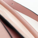 LOEWE Puzzle Bag Medium Bag Leather 2way Pink Silver Auth 197442A-14