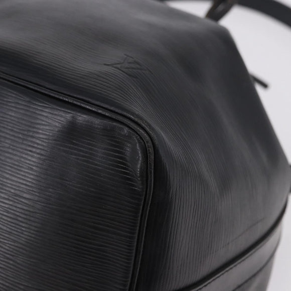 LOUIS VUITTON Epi Petit Noe Shoulder Bag Black M44102 LV Auth 197443