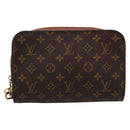 LOUIS VUITTON Monogram Orsay Clutch Bag M51790 LV Auth 197445-13