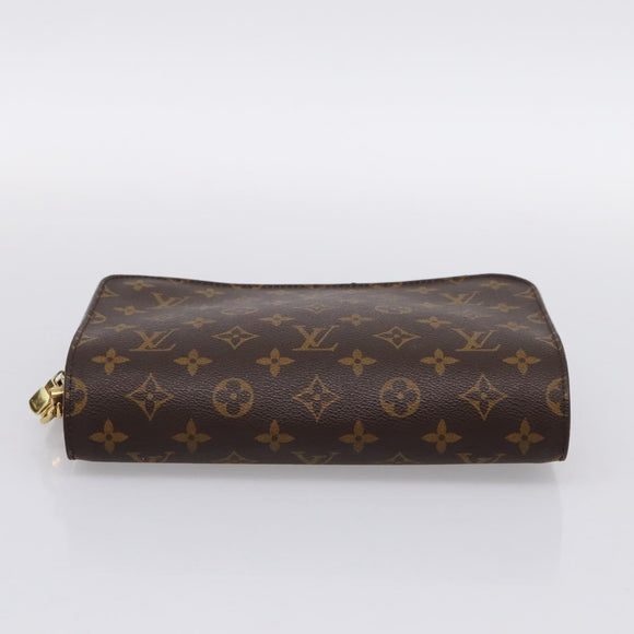 LOUIS VUITTON Monogram Orsay Clutch Bag M51790 LV Auth 197445