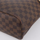 LOUIS VUITTON Damier Ebene Neverfull PM Tote Bag N51109 LV Auth 197447-16