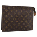 LOUIS VUITTON Monogram Poche Toilette 26 Pouch M47542 LV Auth 197449-1