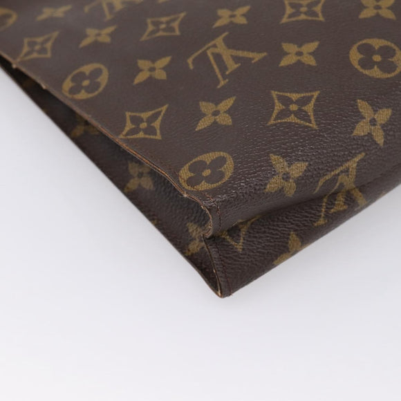 LOUIS VUITTON Monogram Poche Toilette 26 Pouch M47542 LV Auth 197449