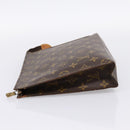 LOUIS VUITTON Monogram Poche Toilette 26 Pouch M47542 LV Auth 197449-3