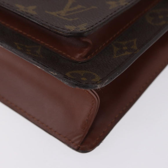 LOUIS VUITTON Monogram Monceau26 Hand Bag 2way M51187 LV Auth 197452A