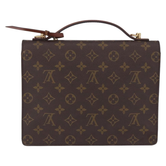 LOUIS VUITTON Monogram Monceau26 Hand Bag 2way M51187 LV Auth 197452A