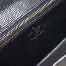LOUIS VUITTON Epi Serie Dragonne Clutch Bag Black Noir M52612 LV Auth 197453-19