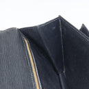 LOUIS VUITTON Epi Serie Dragonne Clutch Bag Black Noir M52612 LV Auth 197453-20