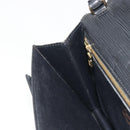 LOUIS VUITTON Epi Serie Dragonne Clutch Bag Black Noir M52612 LV Auth 197453-21
