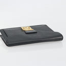 LOUIS VUITTON Epi Serie Dragonne Clutch Bag Black Noir M52612 LV Auth 197453-5