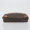 LOUIS VUITTON Monogram Compiegne 28 Clutch Bag M51845 LV Auth 197454-6