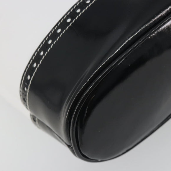 Salvatore Ferragamo Backpack Leather White Gold Auth 197455