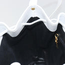 Salvatore Ferragamo Backpack Leather White Gold Auth 197455-20