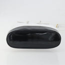 Salvatore Ferragamo Backpack Leather White Gold Auth 197455-9