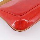 LOUIS VUITTON Monogram Vernis Thompson Street Bag Red Rouge M91094 Auth 197460-18
