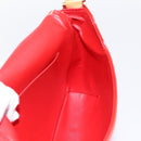 LOUIS VUITTON Monogram Vernis Thompson Street Bag Red Rouge M91094 Auth 197460-21