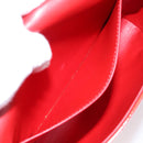 LOUIS VUITTON Monogram Vernis Thompson Street Bag Red Rouge M91094 Auth 197460-23