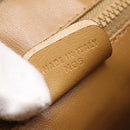 CELINE Macadam Canvas Hand Bag PVC Beige Gold Auth 197461-12
