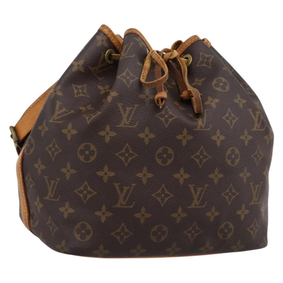 LOUIS VUITTON Monogram Petit Noe Shoulder Bag M42226 LV Auth 197462A