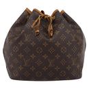 LOUIS VUITTON Monogram Petit Noe Shoulder Bag M42226 LV Auth 197462A-13