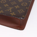 LOUIS VUITTON Monogram Porte Documents Bandouliere Bag M53338 LV Auth 197463A-19