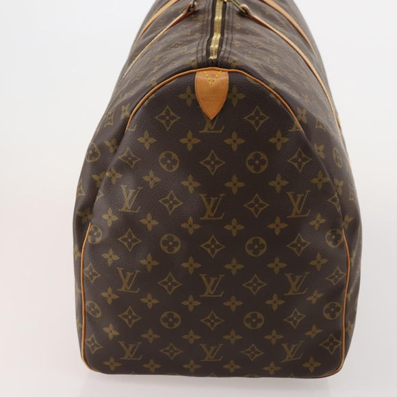 LOUIS VUITTON Monogram Keepall 60 Boston Bag M41422 LV Auth 197464A