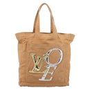 LOUIS VUITTON That's Love MM Tote Bag Canvas Brown M95466 LV Auth 197465A-2