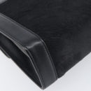 Salvatore Ferragamo Gancini Shoulder Bag Harako leather Black Gold Auth 197468A-18