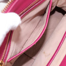 Miu Miu Hand Bag Leather 2way Pink Gold Auth 197469A-24